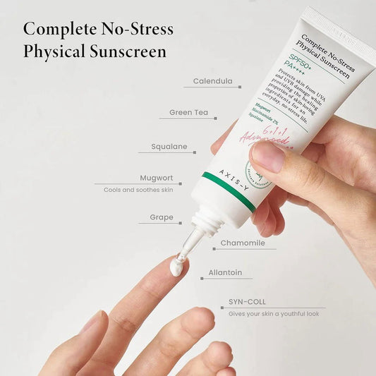 Axis Y Complete No Stress Physical Sunscreen 50 ML