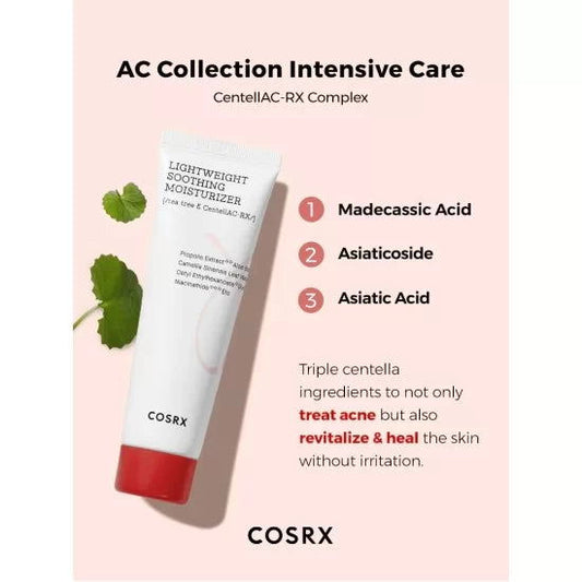 Cosrx - AC Collection Lightweight Soothing Moisturizer 80ml