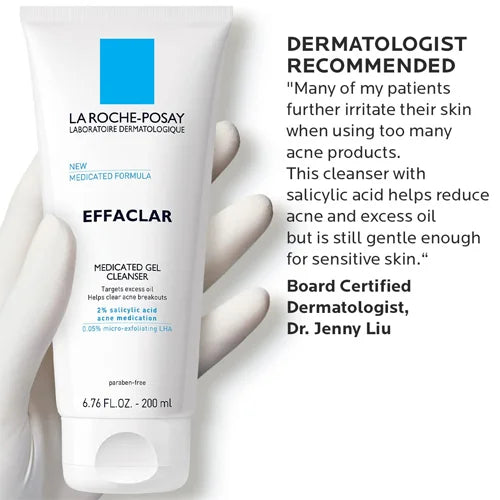 La Roche-Posay Effaclar Medicated Gel Cleanser 200 ML