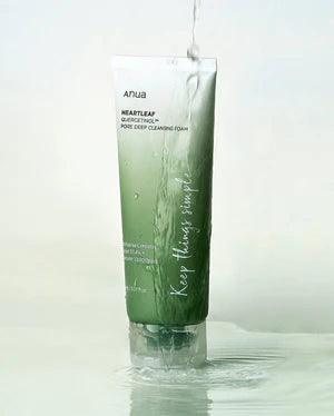 ANUA - HEARTLEAF QUERCETINOL PORE DEEP CLEANSING FOAM - 150ml